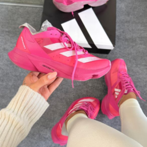 Tênis Adidas Adizero Adios Pro 5 Rosa Pink e Branco