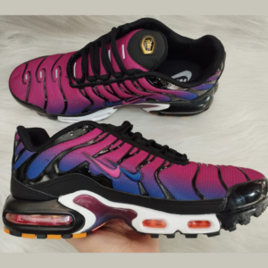 Tênis Nike Air Max Plus Rosa, Roxo e Preto