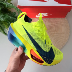 Tênis Nike Alphafly 3 Verde Neon e Preto