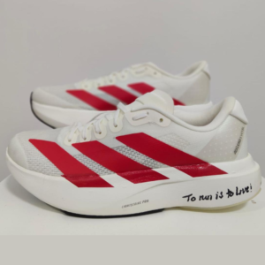 Tênis Adidas Adizero Evo SL Branco e Vermelho