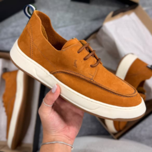 Tênis Reserva Hunter Caramelo com Solado Off-White