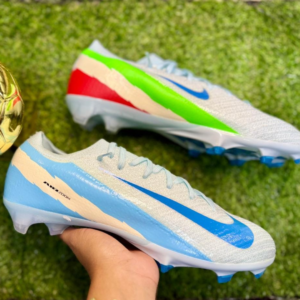 Chuteira Nike Air Zoom Mercurial Azul Claro e Branco